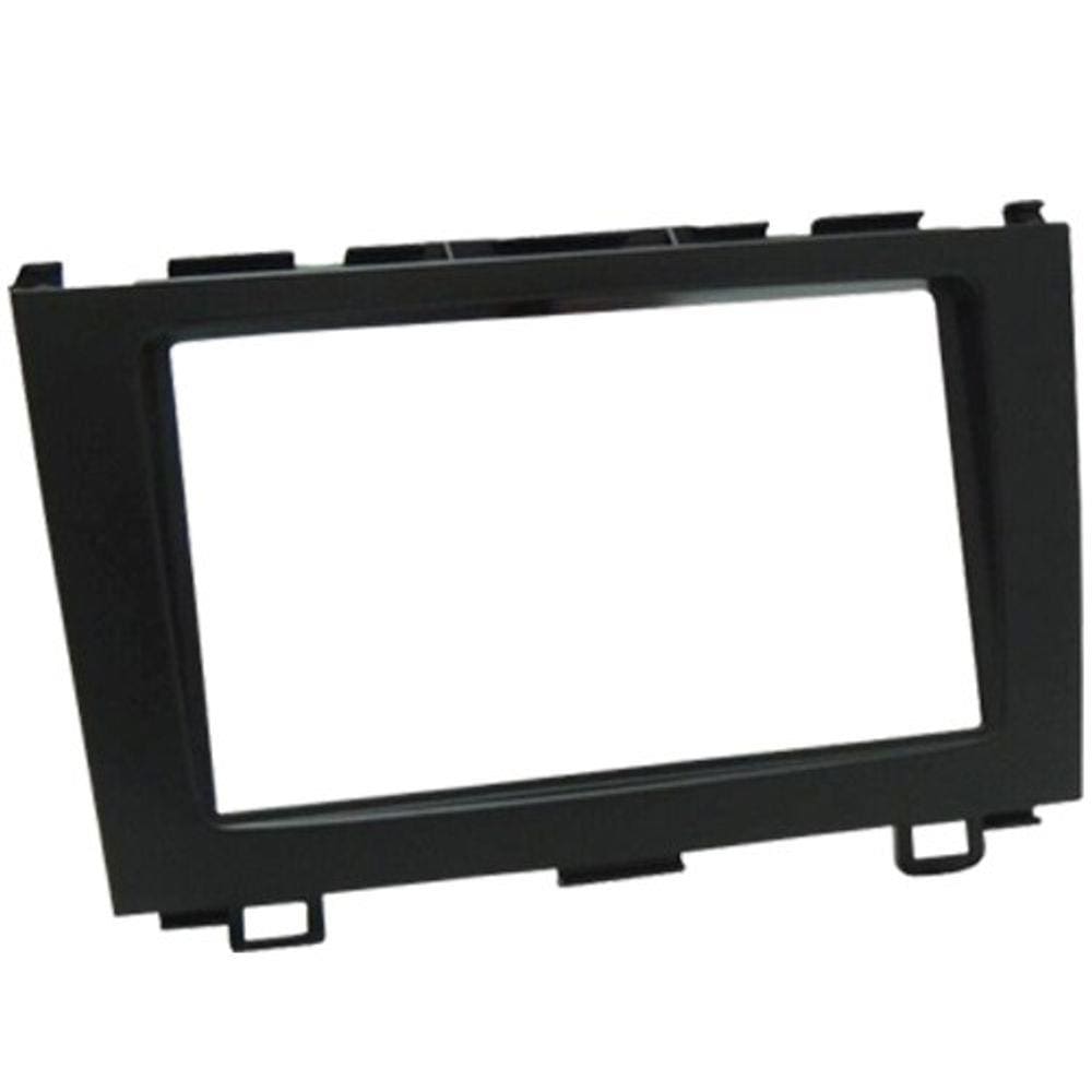 Moldura Painel 2 Din Dvd Honda Crv 2007 à 2011 Preta