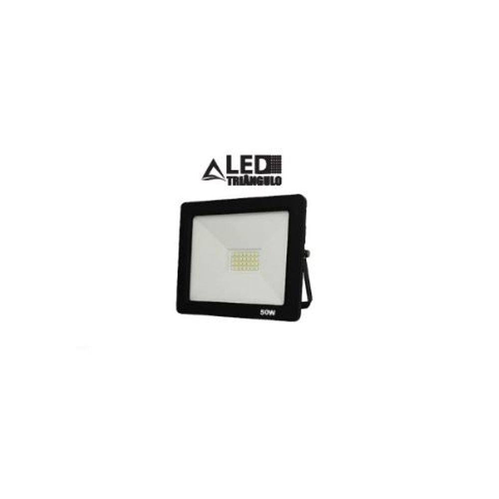 Refletor Led Holofote 50W Biv IP65 Branco Frio Prova D`agua