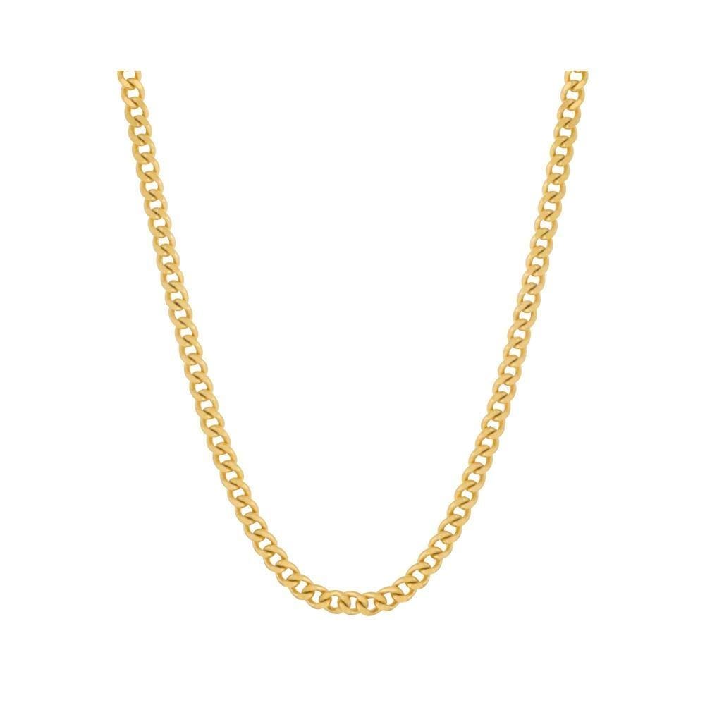 Corrente Aço Groumet 1.50mm 40cm Gold IPG