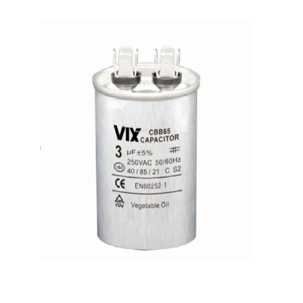 Capacitor Permanente Vix 3MF - 250 Volts