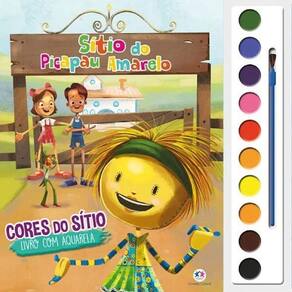 Livro Aquarela - Sítio Do Picapau Amarelo - Cores Do Sítio