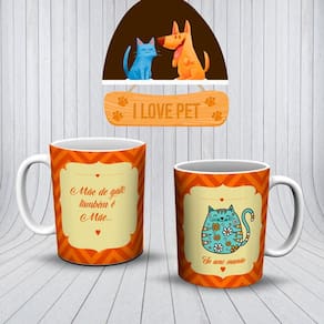 Caneca Personalizada Pet`s Animais de Estimação 26
