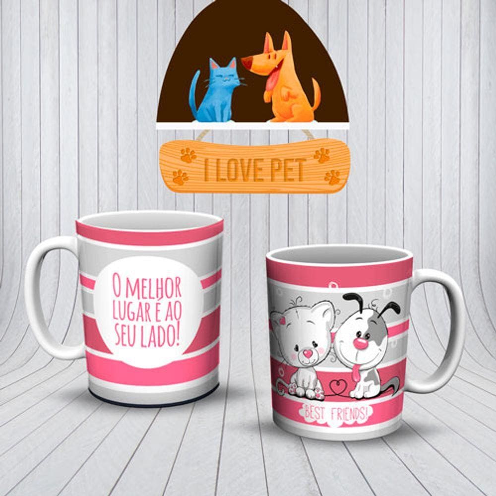 Caneca Personalizada Pet`s Animais de Estimação 25