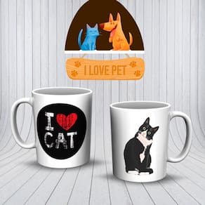 Caneca Personalizada Pet`s Animais de Estimação 19