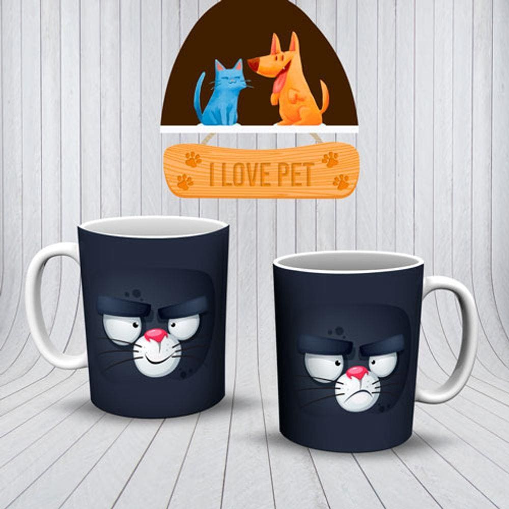 Caneca Personalizada Pet`s Animais de Estimação 24