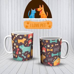 Caneca Personalizada Pet`s Animais de Estimação 21