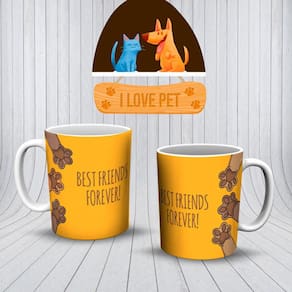 Caneca Personalizada Pet`s Animais de Estimação 20