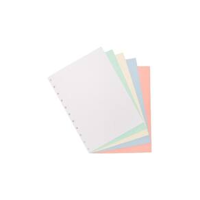 Refil Caderno Inteligente Liso Colorido Grande 80g 50 Folhas