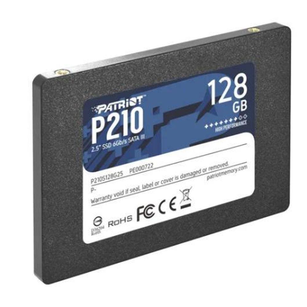 SSD Patriot P210 SATA 3 128GB 2,5 polegadas - P210S128G25