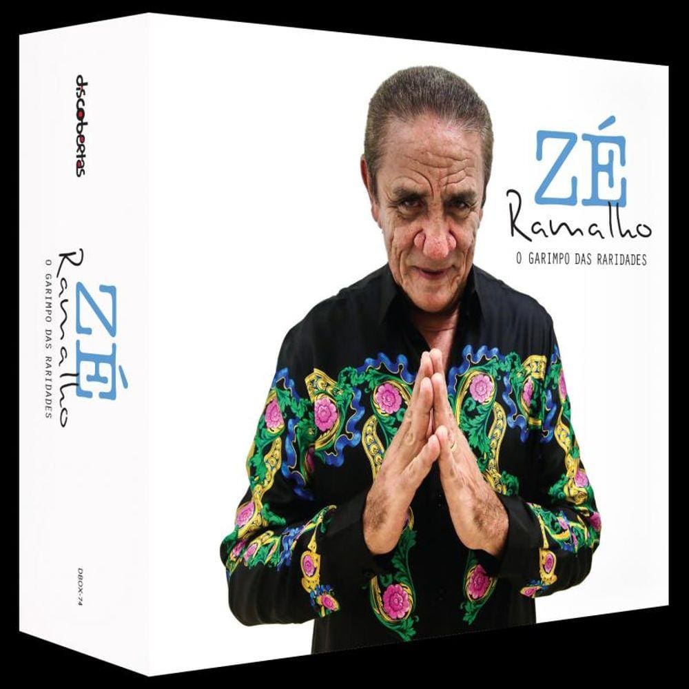 Cd zé Ramalho - o Garimpo Das Raridades - Box Set 4 Cds