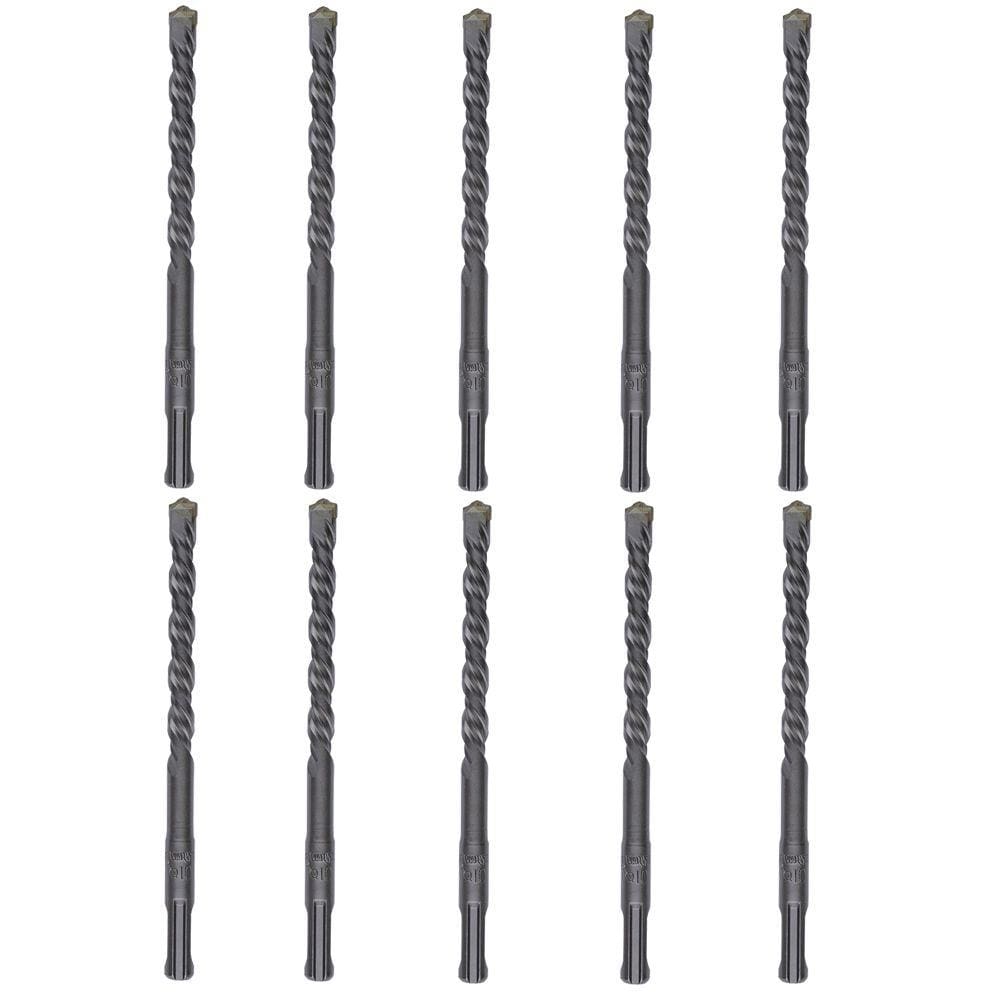 KIT 10 Broca SDS Plus Para Concreto 10x160mm MTX