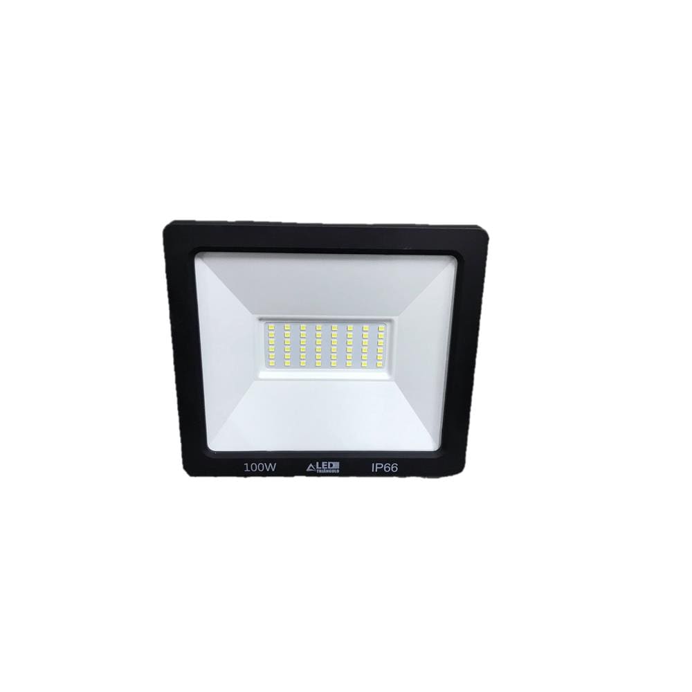 Refletor Led Holofote 100W Biv IP65 Branco Frio Prova D`agua
