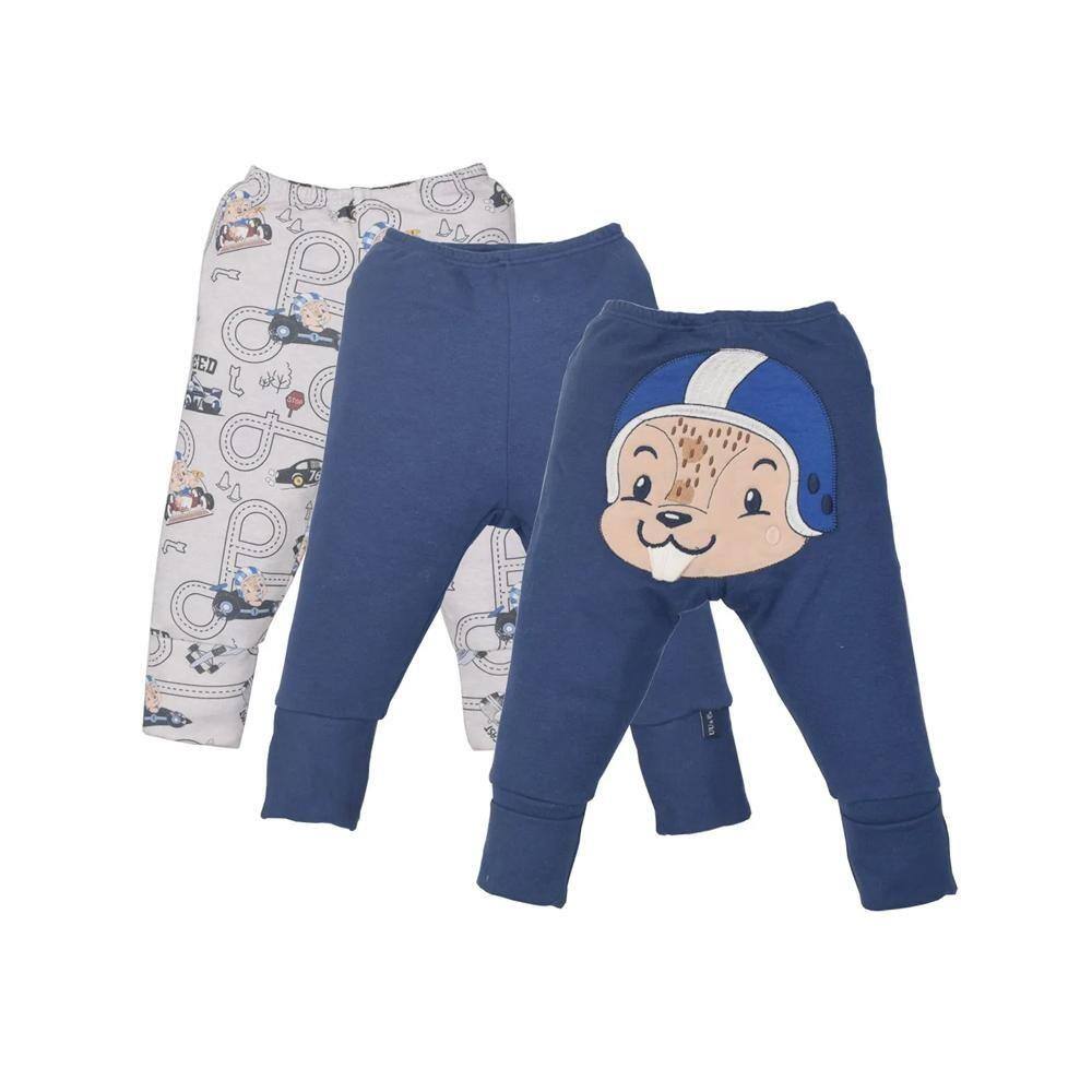 kit Culote 2 Pçs Suedini Marcos Upi Uli INV21 Marinho 9644