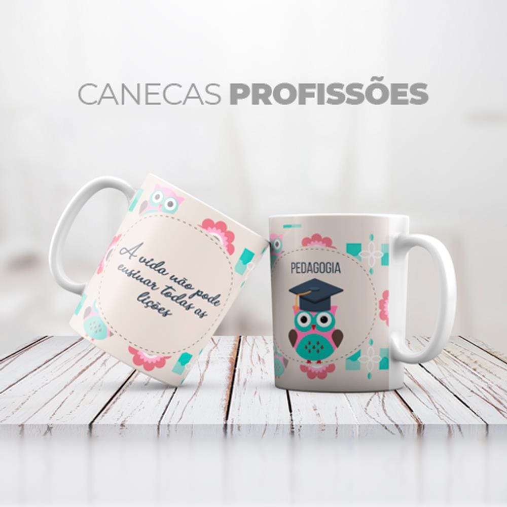 Caneca Personalizada Profissão Pedagogia