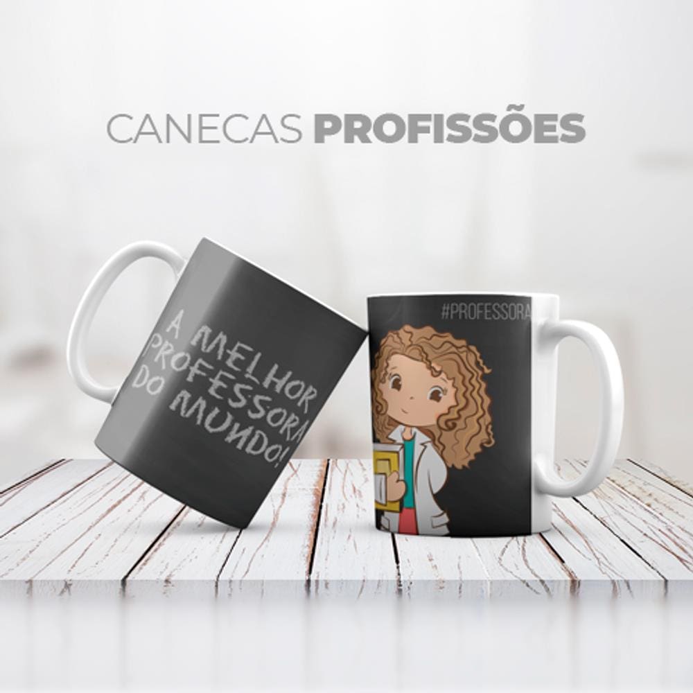Caneca Personalizada Profissão Professora