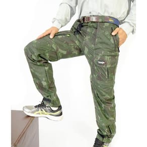 Calça de Pesca MTK Amazon vira Bermuda Camuflada Verde