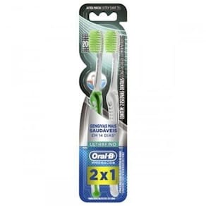 Escova Dental Oral-b Pró Saúde Ultrafino 2 Unidades