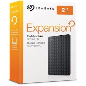 HD Seagate 2TB Externo USB 3.0 Disco Rígido Externo Portátil