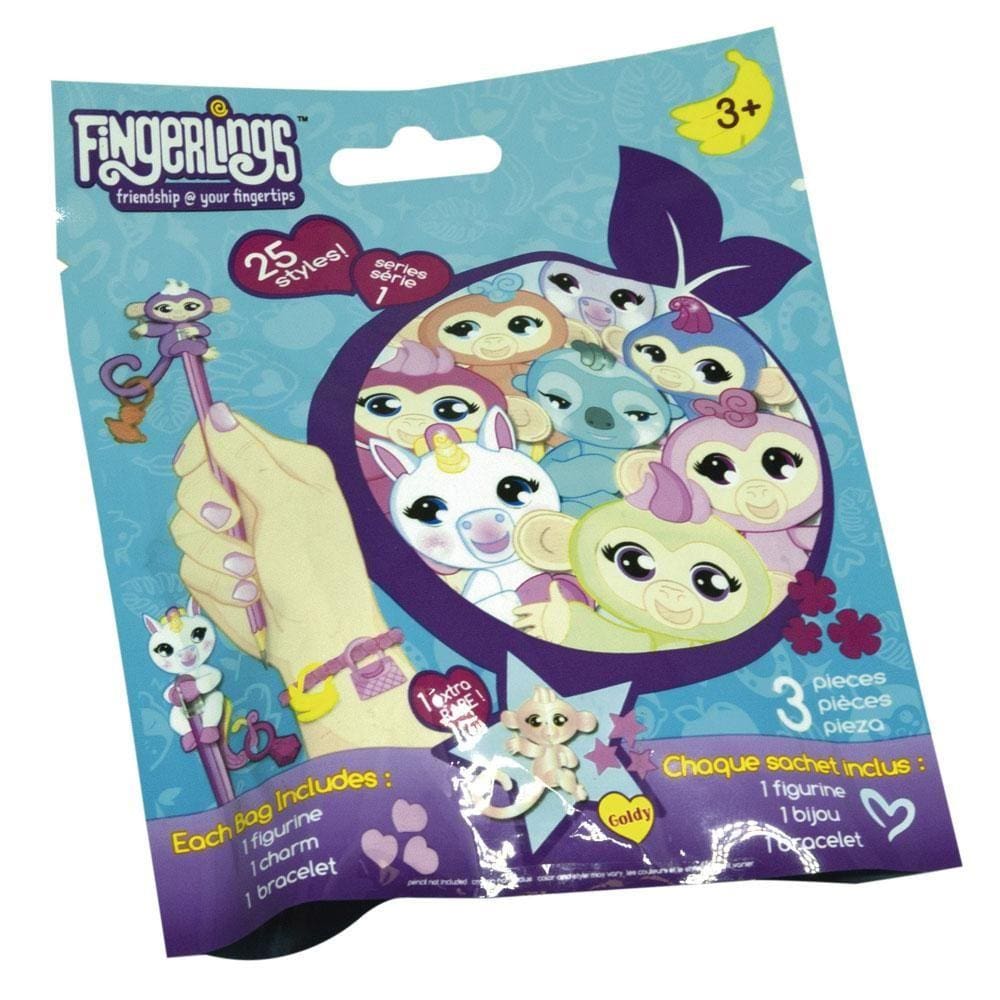 Mini Figuras - Fingerlings com Acessórios - Candide