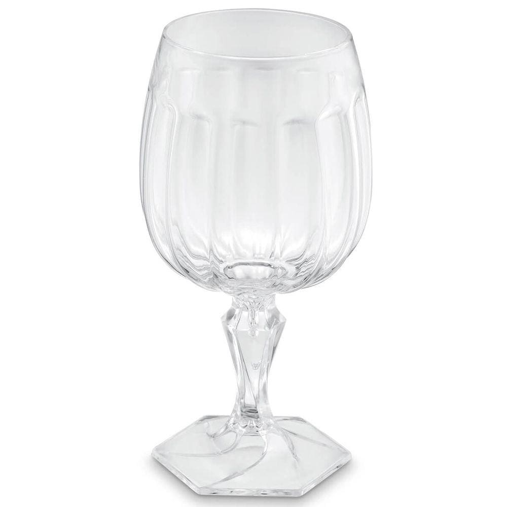 Taça Para Água Tomar Suco 350ml Poliestireno UZ Samba Transparente