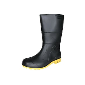 Bota Galocha De Cano Longo De Borracha Pvc Impermeável