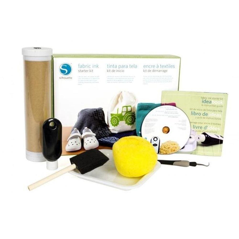 Kit Inicial de Tintas para Tecidos Silhouette
