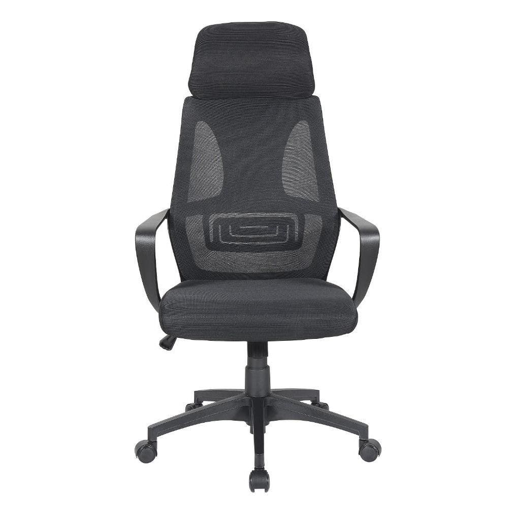 Cadeira Presidente Pelegrin PEL-0289 Tela Mesh Preta