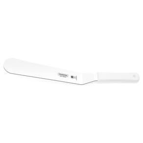 Espátula para confeiteiro 12" Tramontina em Aço Inox e Cabo Branco Tramontina