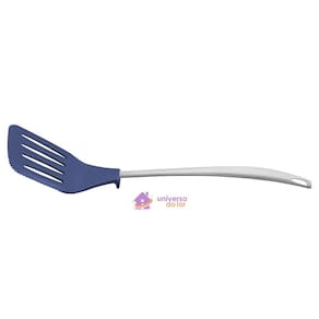 Espátula com Serrilha Tramontina Movin em Nylon com Cabo de Aço Inox Azul Tramontina