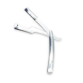 Navalhete Barbeiro Cabo De Aço Inox Barbear Profissional