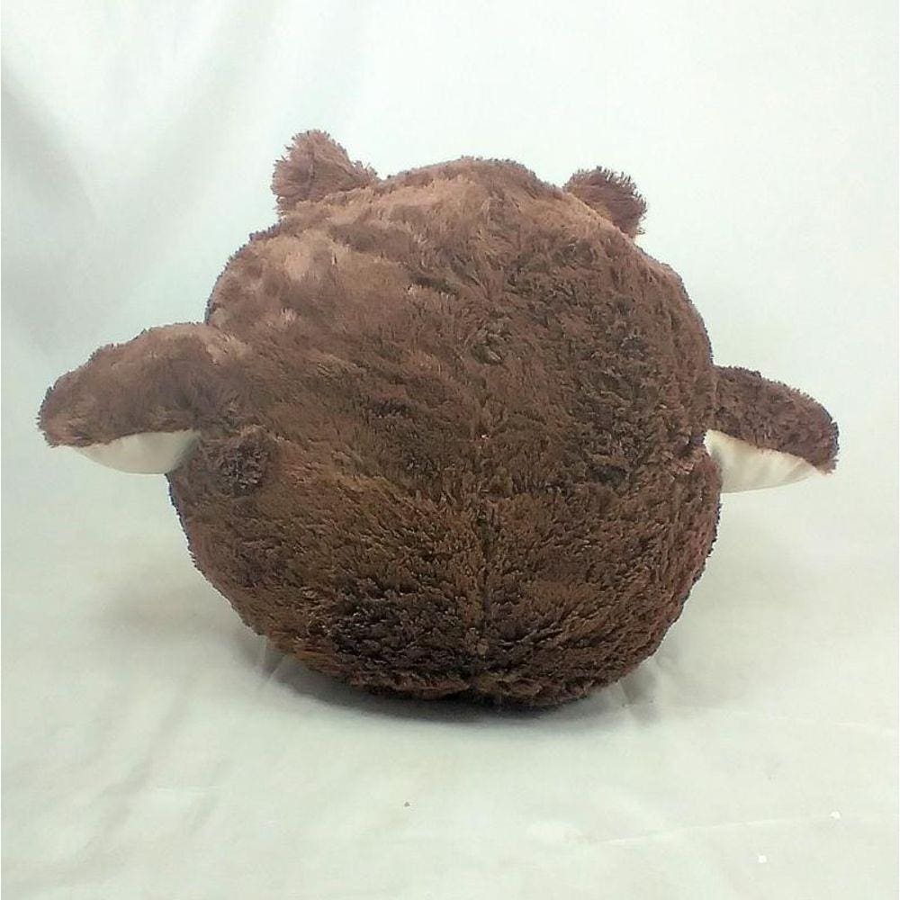 Coruja De Pelúcia 45 Cm Largura Marrom