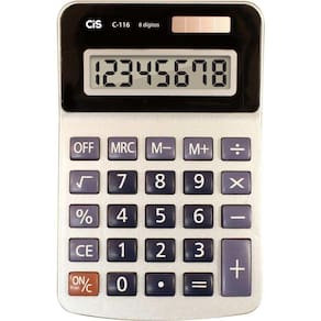 Calculadora De Mesa 8 Dígitos Modelo Calck C-116