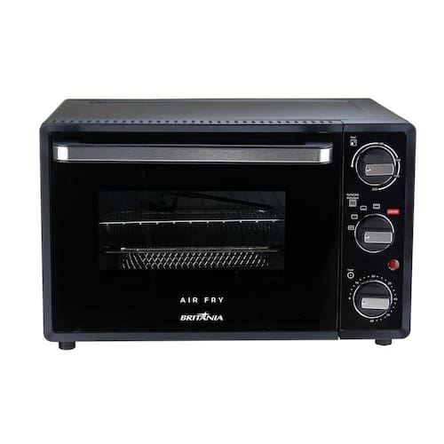 imagem-Forno Elétrico Britânia BFE25P Air Fry Preto Esmaltado 25L