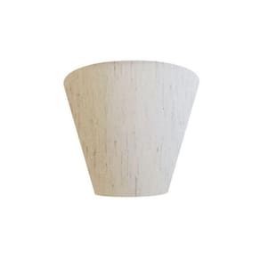 Arandela Retro Cone Md-2001 25/26x13cm Bivolt Linho Bege