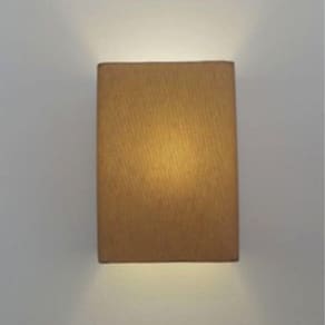 Arandela Retangular Retro Md-2002 25/16x10cm Bivolt Palha