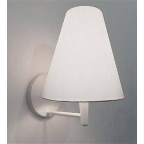 Arandela Cone Md-2007 Base Branco 20/08x18cm Branco Bivolt