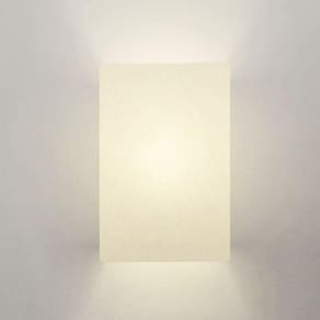 Arandela Retangular Retro Md-2002 25/16x10cm Bivolt Branco