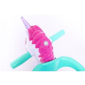 Triciclo Infantil Fantasy Rosa Calesita com Haste e Pedal