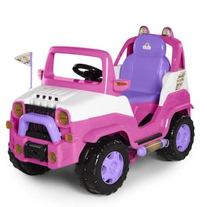 Carrinho de Passeio Infantil Calesita DIIPI c/ Pedal - Rosa