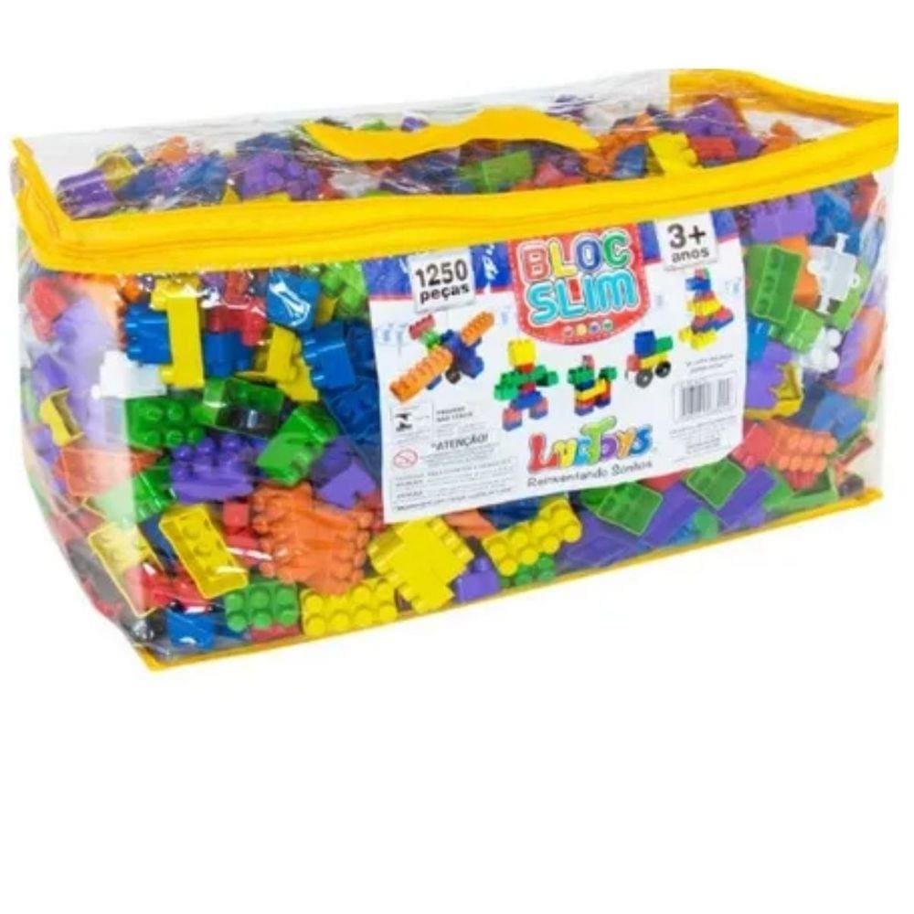 Blocos De Montar 1000 Peças Brinquedo Infantil Didático Pro