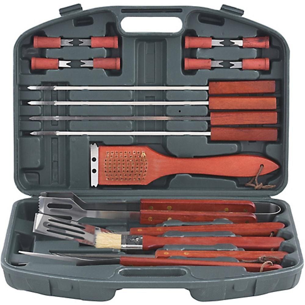 Kit 18 Peças para Churrasco com Maleta Mr Beef