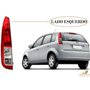 Lanterna Fiesta Hatch 2007 2008 2009 2010 2011 2012 2013 2014 Ré E Seta Cristal LADO ESQUERDO