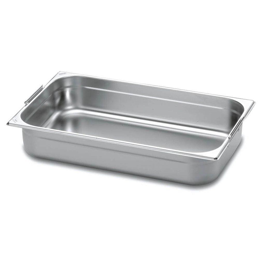 Cuba Gastronômica Tramontina 1/1 em Aço Inox com Alças Móveis Profundidade 150 mm - Aço 304 Tramontina