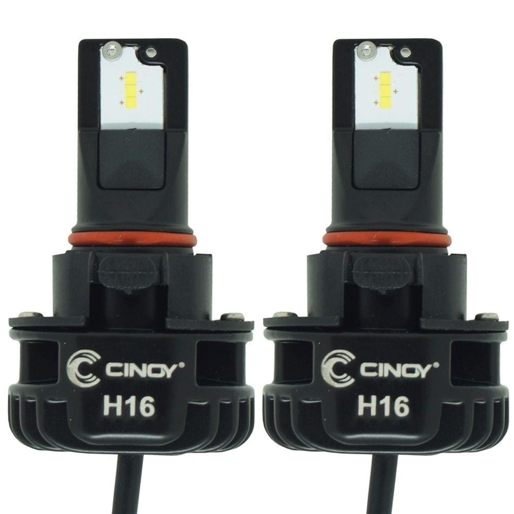 Kit Par Lâmpada Super Ultra Led Plus Automotiva Farol 12000 Lumens 6500K 12V 24V Carro Caminhão