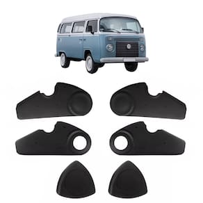 Kit Capa Lateral Banco Manopla Roldana Kombi Carat 97 A 2013