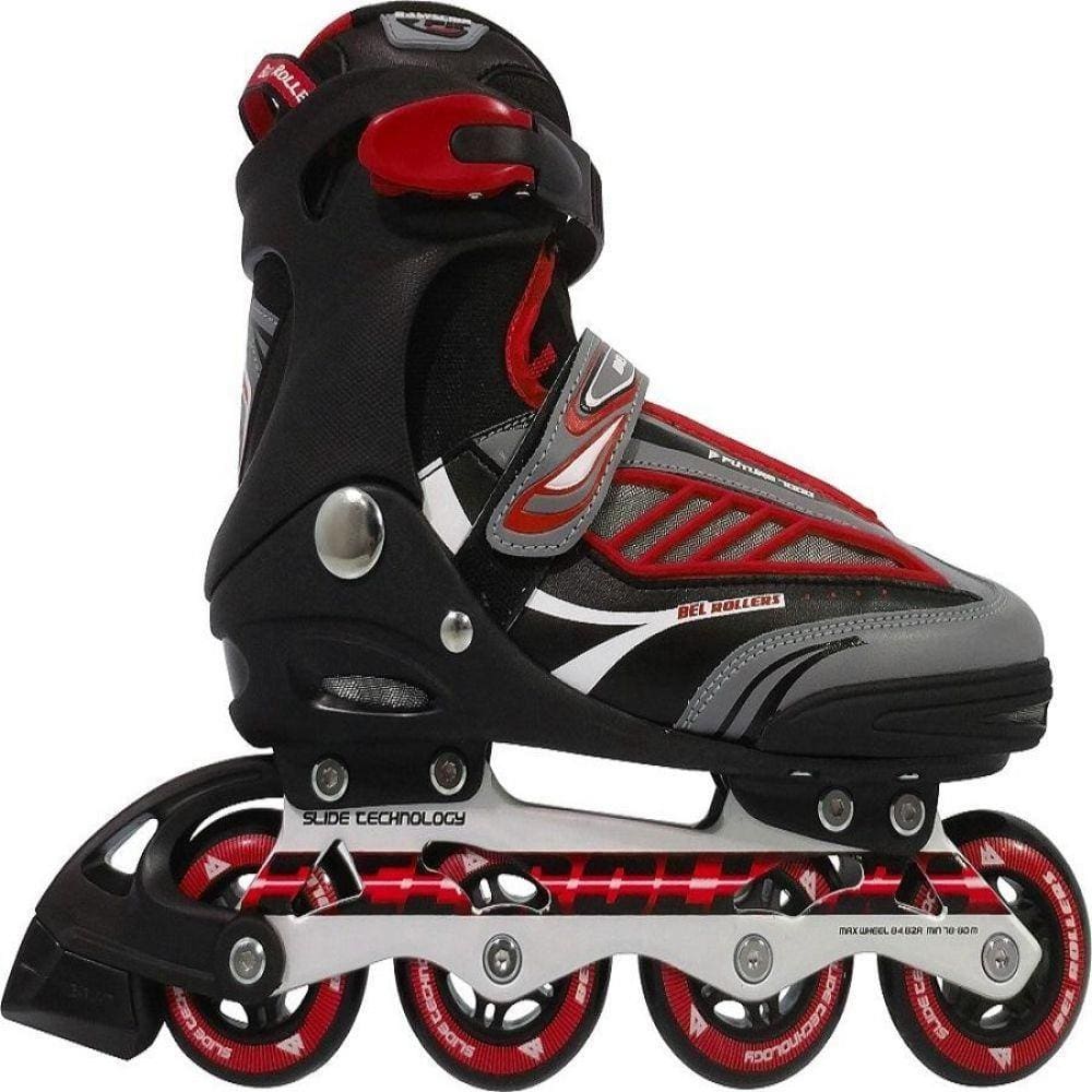 Patins Rollers B Future Inline Bel Sports Vermelho - 37