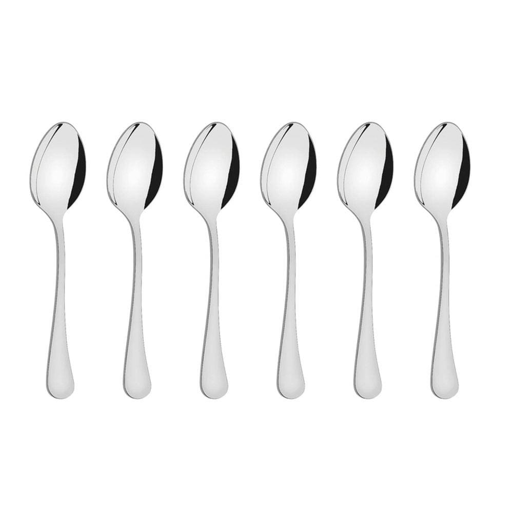 Conjunto de Colheres para Chá Tramontina em Aço Inox 6 Peças Tramontina