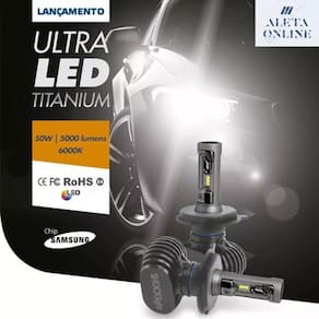 Kit Ultra Led Titanium Shocklight 10000lumens 12/24v