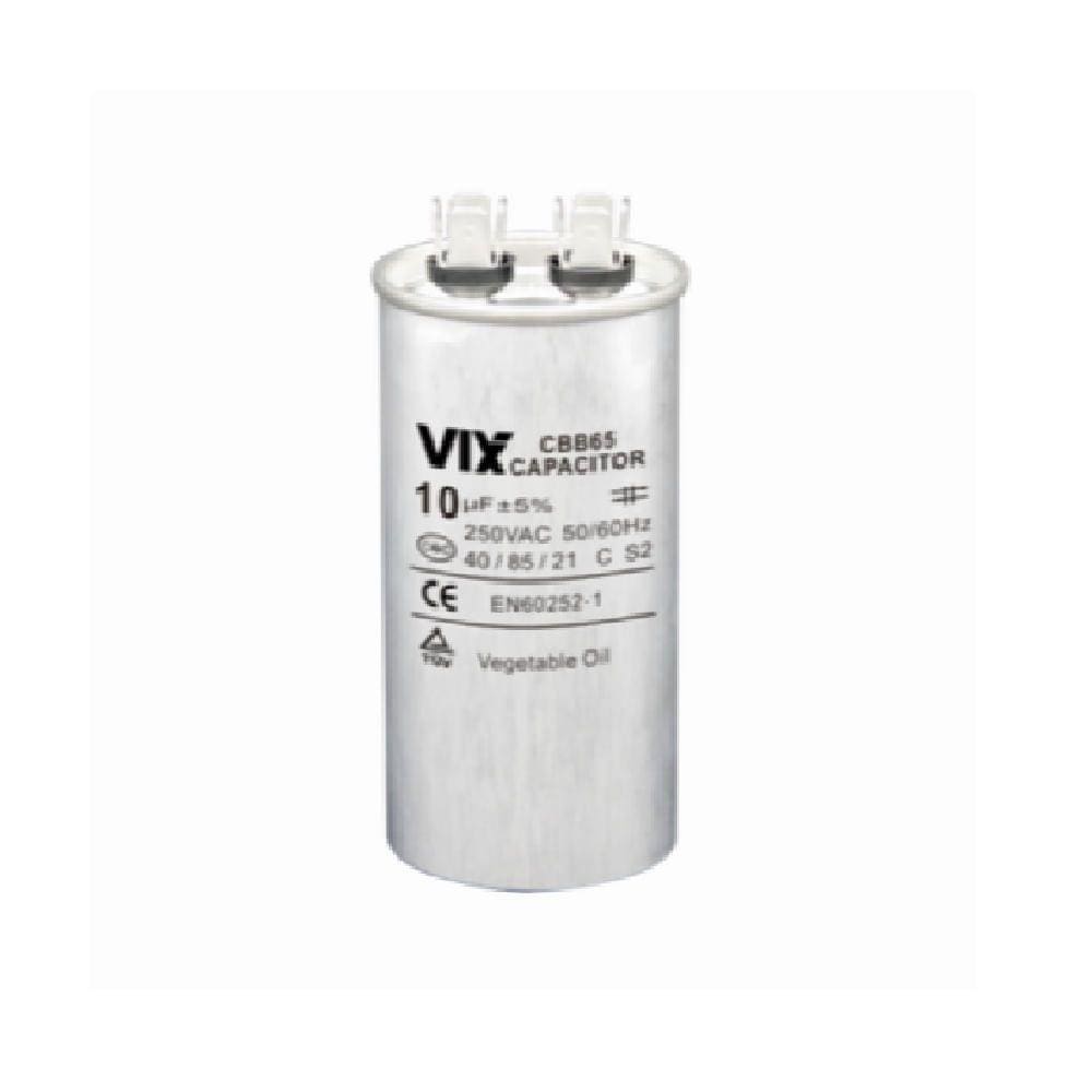 Capacitor Permanente 10MF Vix – 250 Volts