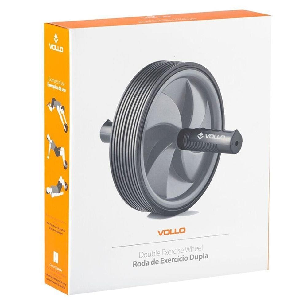 Roda Vollo VP1057 de Exercícios Dupla